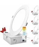 Luxrite 4-PACK Inch Ultra Thin Led Recessed Light 18W 5 Color Options. Fixed Price $95.99.