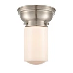 Innovations Dover Light Flush Mount, Bs Nickel/m White 623-1F-SN-G311. Fixed Price $121.00.