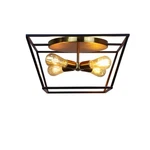 Chloe Lighting Farmhouse-style Two-toned 4 Ceiling Flush Fixture 18" Wide. Fixed Price $76.50.