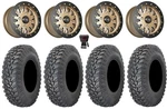 Pro Armor Halo Bdlk 15" Wheels Br 30" Parallax Tires Commander Maverick. Fixed Price $1840.72.