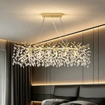 Modern Pendant Lamp Elegant Crystal Chandelier Indoor Branch. Fixed Price $196.99.