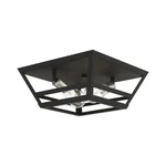 Livex Lighting 49560 Schofield 2 13"W Flush Mount Ceiling - Black /. Fixed Price $131.96.