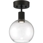 Access Lighting 63148LEDD-MBL/CLR Port Nine Semi-flush Mount Matte Black. Fixed Price $105.60.