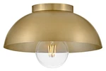 Lark 83301 Stu Light 11"W Semi-flush Ceiling Fixture Brass. Fixed Price $99.99.