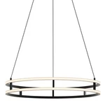 Afx GEMP32LAJUD Gemini 32"W Led Ring Chandelier - White. Fixed Price $302.40.