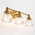 Vintage Triple Arm Tulip Glass Wall Sconce 3-LIGHT Fixture For Any Room. Fixed Price $226.99.