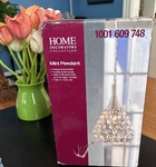 Home Decorators Collection Mini Pendant Light Crystal Accent Bronze Nwot 1001609. Fixed Price $22.00.