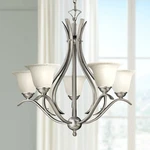 Kichler Dover 24" Wide Brushed Nickel 5-LIGHT Chandelier. Fixed Price $309.97.
