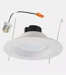 Qty 3 Halo 5-IN Or 6-IN 65-WATT Equivalent White Round Dimmable Recessed 2700K. Fixed Price $50.85.