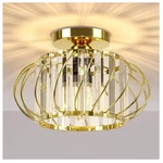 Semi Flush Mount Ceiling - Crystal Chandelier Hallway Lighting Fixtures Go. Fixed Price $99.98.