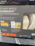 Commercial Electric Ultra Baffle Integrated Led 6" Round Canless Recessed Light,. Fixed Price $15.93.