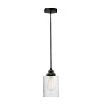 Globe Electric Annecy 1-LIGHT Plug-in Or Hardwire Dark Bronze Pendant. Fixed Price $19.55.