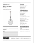 Capital Lighting Bristol Pendant- 325011FH. Fixed Price $121.00.