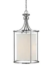 New Capital Lighting 9042PN474 Midtown 14" Polished Nickel Foyer Pendant. Fixed Price $158.95.