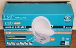 Lmp Gimbal Recessed Ceiling Light Led 6 Inch 5CCT Selectable Pack 1200LM 14W. Fixed Price $38.50.
