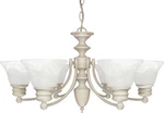 Nuvo Lighting 60/359 Empire 26"W Chandelier - White. Fixed Price $257.99.