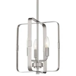 Craftmade 56033 Stowe Light 12"W Taper Candle Style Chandelier - Nickel. Fixed Price $203.85.