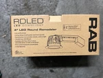 Lighting RDLED4R12-80Y-S-W Inch Round Remodeler Absolute White 12W 3K Dim. Fixed Price $30.00.