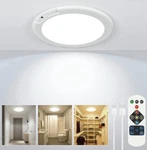 Rechargeable Motion Sensor Ceiling Light Led Remote Closet Hallway 7.5. Fixed Price $32.95.