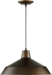 Quorum International 6822 Bronze Single Light 16"W Pendant. Fixed Price $113.00.