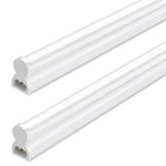 Pack Led Shop Light 4FT T5 Integrated Single Fixture 22W 2200LM 6500K Supe. Fixed Price $33.21.
