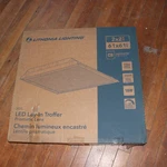 Lithonia Lighting Recessed Troffer Prismatic Lens Lay-in 2000 Lumens 4000K Cct. Fixed Price $35.00.