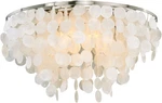 Vaxcel Lighting C0118 Elsa 5 24"W Flush Mount Ceiling - Nickel. Fixed Price $472.99.