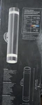 Artika 21" Indoor/outdoor Led Wall Light. Cylinder Stainless Steel Finish. New. Fixed Price $29.00.