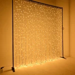Apluschoice Commercial Led Event Curtain Lights 1920 120V Steel Cable IP44. Fixed Price $149.90.
