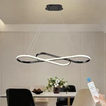 Sparklelf Modern Led Chandelier Black Dimmable Pendant Light For Dining. Fixed Price $159.51.