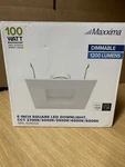 Maxxima White 5-IN Or 6-IN Switchable Dimmable Recessed Downlight 1200-LUMEN. Fixed Price $19.19.