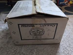 Minka Lavery F35-11 Brass/glass Octagonal 4 Light Flush Ceiling Fixture New Nos. Fixed Price $48.00.
