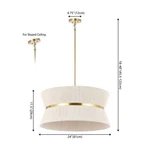 Safavieh Alma, 4LT, 24" Chandelier, Reduced Price 2172789729 CHA4037A. Fixed Price $134.00.