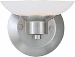 Triarch 25861-BS Halogen Vi Collection 1-LIGHT Vanity, Brushed Steel Finish. Fixed Price $99.99.