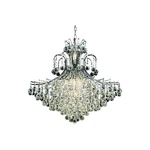 Elegant Lighting V8005G31C/RC Toureg Foyer Pendant Chrome. Fixed Price $986.00.