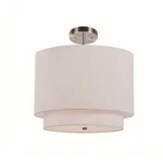 Trans Globe Tiered Shade 15' Wide Mini Drop Pendant Ivory PND-801. Fixed Price $124.99.