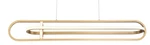 Eurofase Lighting 37039-028 Demark 42"W Led Ring Gold. Fixed Price $1072.00.
