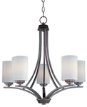 Maxim 20035 Bronze Deven 24"W 5-LIGHT Chandelier. Fixed Price $270.30.