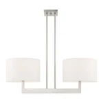 Hayworth - 2 Light Linear Chandelier Contemporary Style 11 Inches Wide By. Fixed Price $299.96.