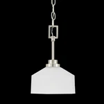 Triarch 40119 Titan 1-LIGHT Energy Star Mini Pendant, Satin Nickel Finish Nib. Fixed Price $99.99.