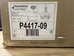 Progress Lighting Torino Collection 6-LIGHT Brushed Nickel, Etched Glass Chand... Fixed Price $178.12.