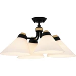 Quoizel QSF6218 Graft 4 Light 25"W Semi-flush Ceiling Fixture Black. Fixed Price $369.99.