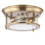Jonathan Lighting JYL7446 Lauren 2 14"W Led Flush Mount - Gold. Fixed Price $85.93.