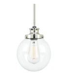 Progress Lighting Penn 6.88 In. 1-LIGHT Polished Nickel Mini Pendant. Fixed Price $29.99.