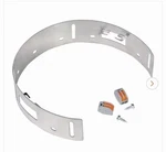 Halo ML7RAB 6IN Led Retrofit Adapter Band For Housings Silver Metal 4PK. Fixed Price $9.99.