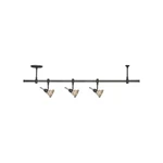 Ambiance Lighting 94500-71 Directional Rail (1)-LIGHT Antique Bronze Pendant. Fixed Price $200.00.