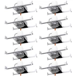 Sunco 10 Pack 4 Inch Can Lights Housing New Construction, Recessed Housin.... Fixed Price $196.14.