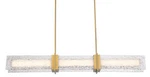Minka Lavery 5666-L Lumina 52"W Linear Pendant Brass. Fixed Price $1079.20.