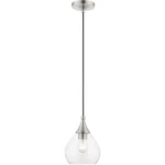 Livex Lighting 46501-91 Catania Mini Pendant Brushed Nickel. Fixed Price $105.96.