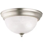 Kichler 8108 Nickel 2-LIGHT Flush Mount Indoor Ceiling Fixture. Fixed Price $30.97.